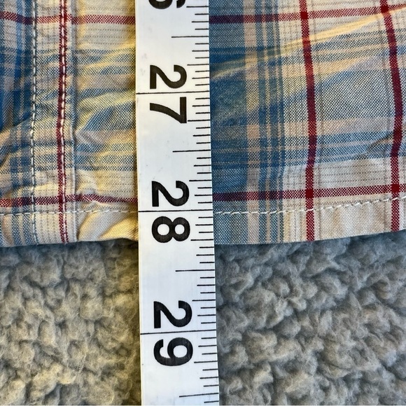 Carhartt shirt Men's S plaid collar Button down pocketed, Logo .100% Cotton - Picture 9 of 11